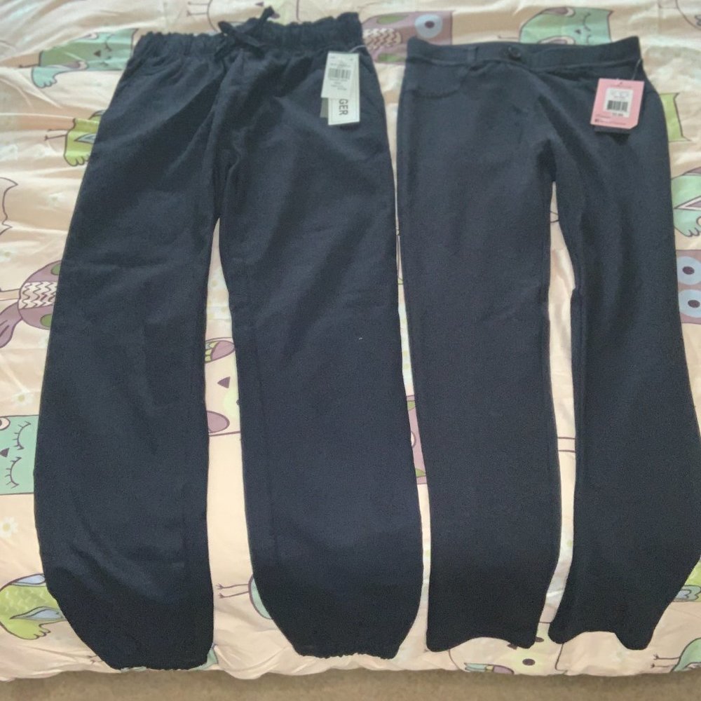 Girls Uniform Pants/Jeggings (set of 2)